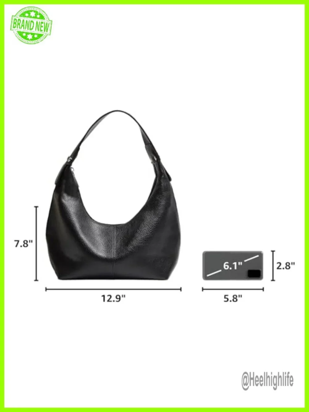 Woven Vegan Leather Hobo Bag Y2K Shoulder Purse Tote Clutch Women